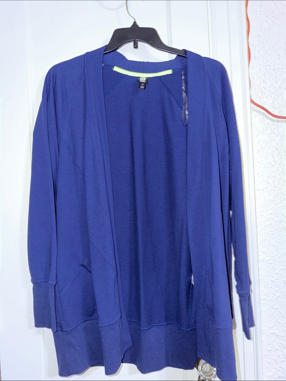 Ideology Open-Front Cobalt Blue Cardigan